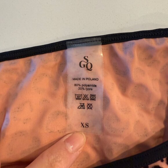 NWOT God Save Queens GSQ Gigi Bottom in Peach XS - Picture 4 of 4